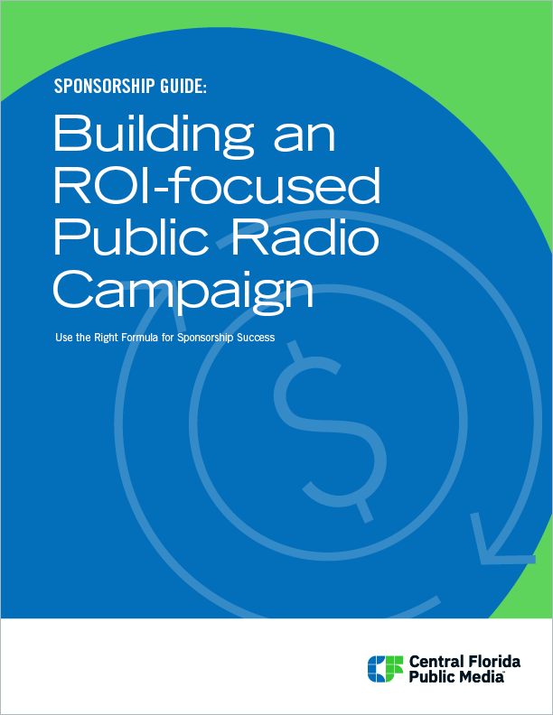 Building an ROI-focused Public Radio Campaign eBook cover