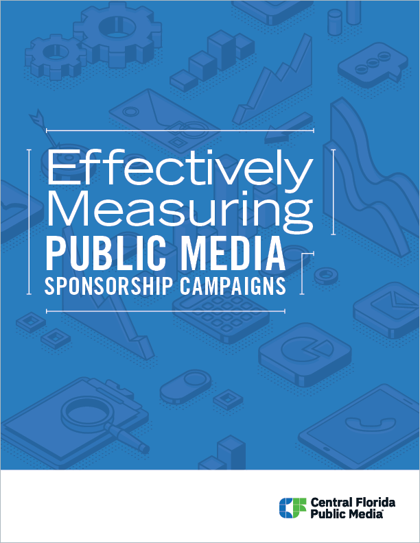 Effectively Measuring Public Media Sponsorship Campaigns eBook cover